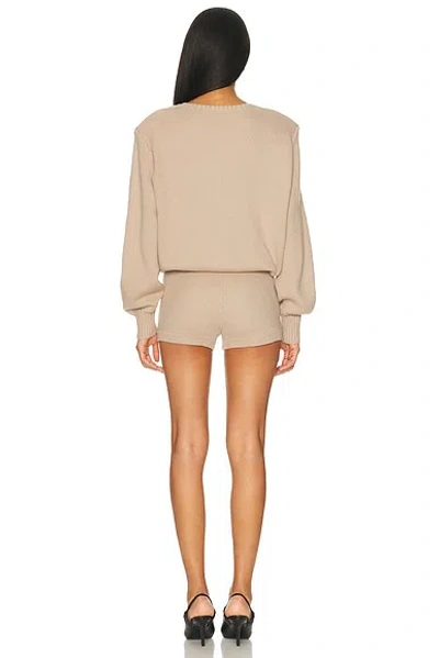 Ser.o.ya Sable Romper In Brown