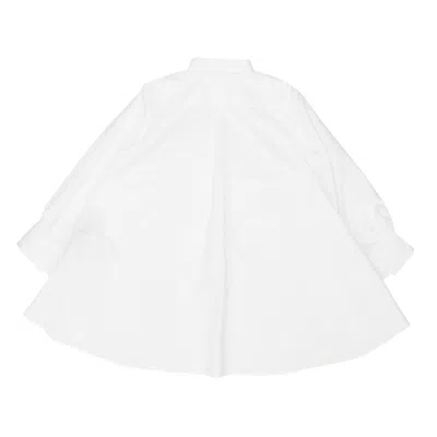 Celine Collared Dress In White