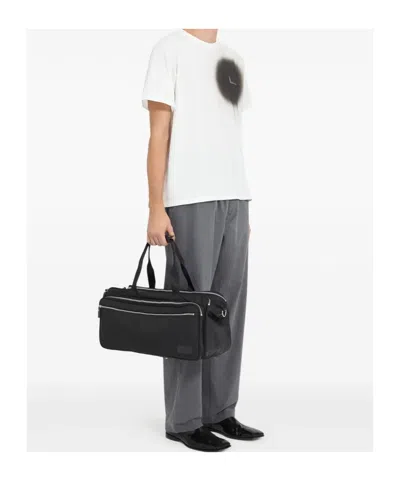 Mm6 Maison Margiela White T-shirt With Spray Print In White