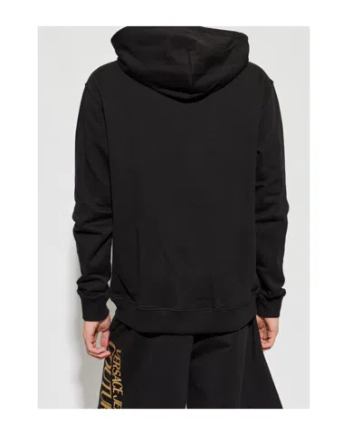 Versace Jeans Pullover Hoodie In Black