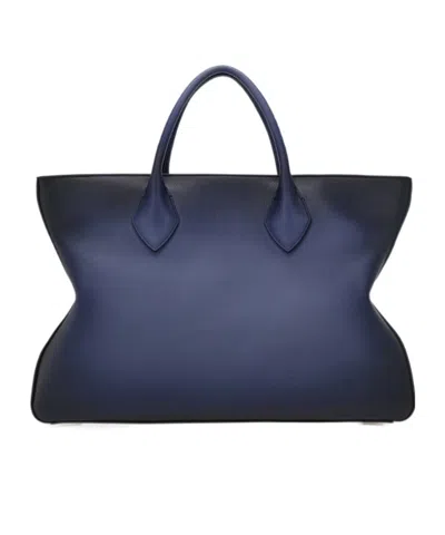 Ferragamo Handle Shoulder Bag In Black