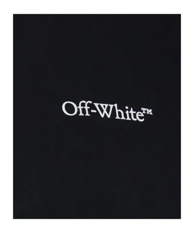 Off-white Slim Fit Scratch Arrow Graphic T-shirt In Blue
