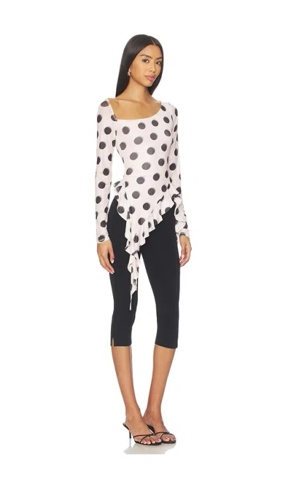 Afrm Doris Top In White