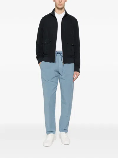 Dondup Drawstring Trousers In Blue
