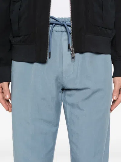 Dondup Drawstring Trousers In Blue