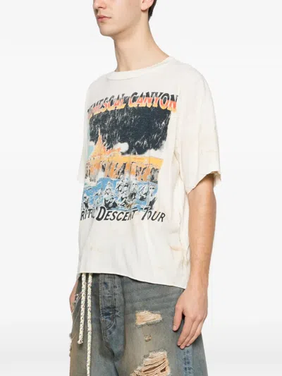 Ercole Studio Printed T-shirt In Neutral