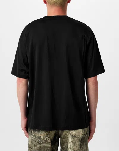 Acne Studios Face Smile Oversize T-shirt In Black