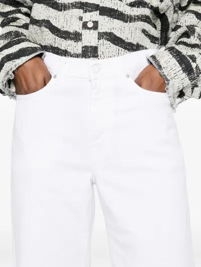 Ag Five-pockets Jeans In White