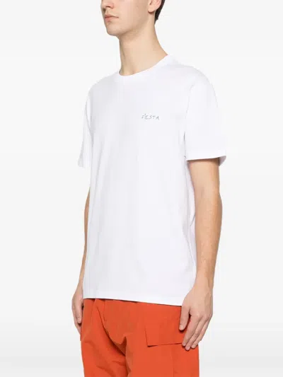 Maison Labiche Popincourt Embroidered T-shirt In White