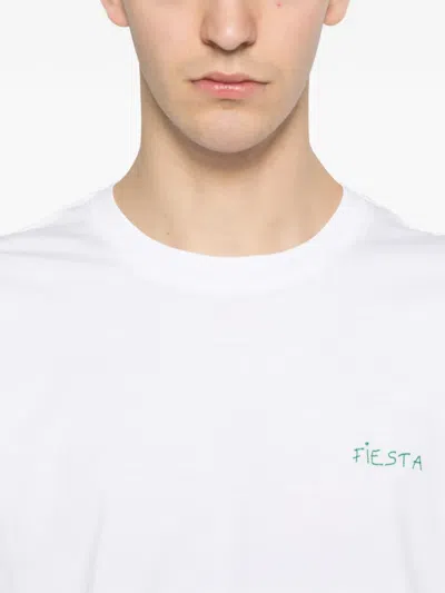 Maison Labiche Popincourt Embroidered T-shirt In White
