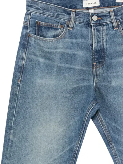 Frame Belt-loops Jeans In Blue