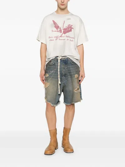 Ercole Studio Graphic-print T-shirt In Neutral