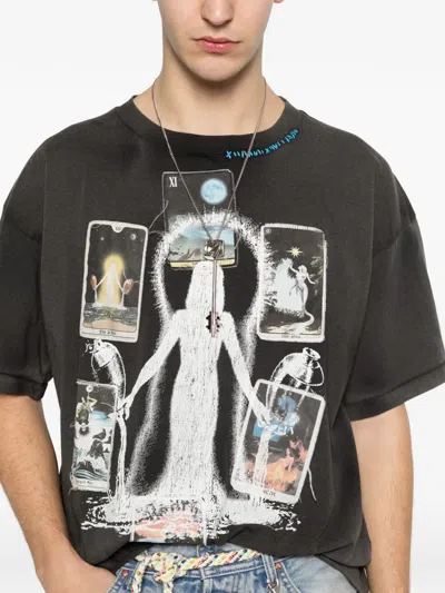 Ercole Studio Graphic-print T-shirt In Gray