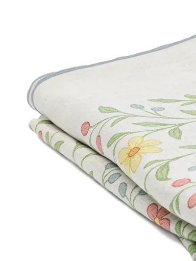 Bambah Botanical Tablecloth In Neutral