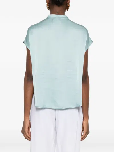 Ottod'ame Buttoned Shirt In Blue
