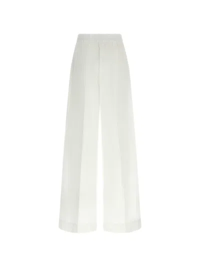 P.a.r.o.s.h Pleated Trousers In White