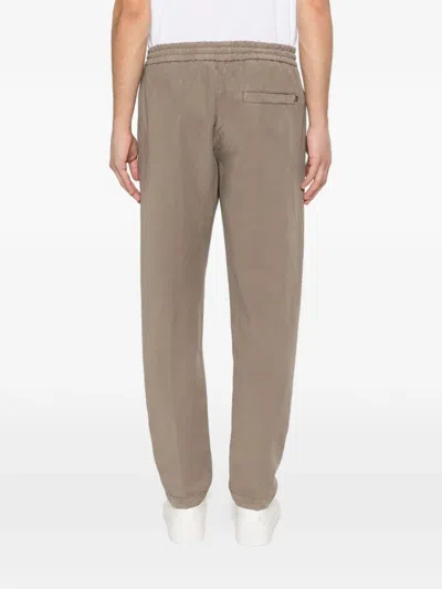 Dondup Drawstring Trousers In Brown
