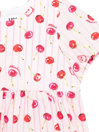 Moschino Striped-pattern Shorts Set In Multi