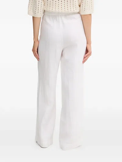 Ouí Elasticated Trousers In White