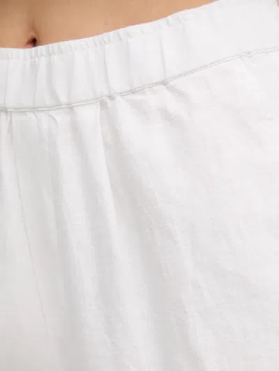 Ouí Elasticated Trousers In White