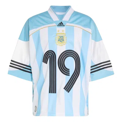 Adidas Originals Mens Adidas Bringback Remixed Argentina Jersey In Blue/white