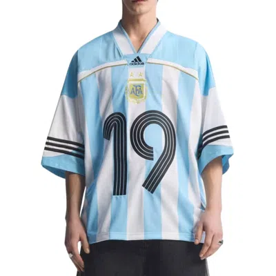 Adidas Originals Mens Adidas Bringback Remixed Argentina Jersey In Blue/white