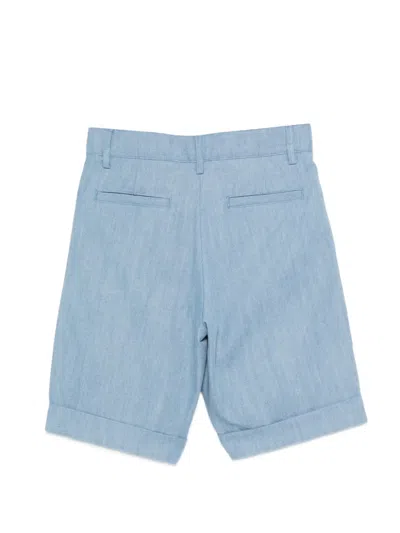 Balmain Pleated Shorts In Multi