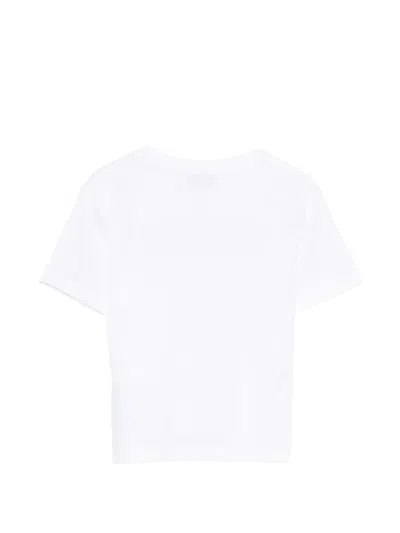 Paul & Shark Junior Logo T-shirt In White