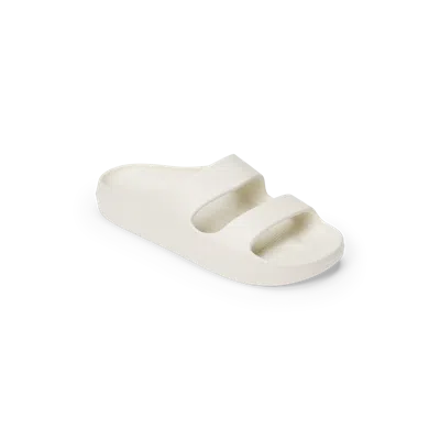 Bombas Friday Slide Sandals In White