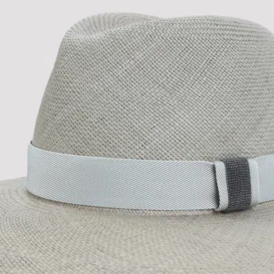 Brunello Cucinelli Hat In White