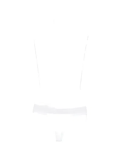 Tom Ford Off-white Thong In White