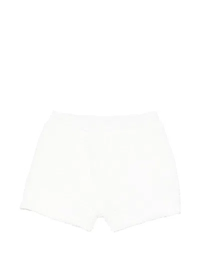 Douuod Textured Shorts In White