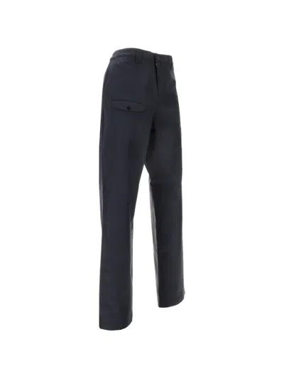 Paul Smith Cargo Trousers In Blue