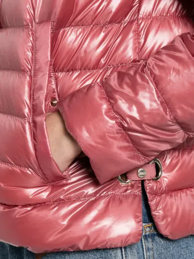 Herno Hooded Quilted Jacket In Multi