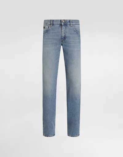 Dolce & Gabbana Multi-pocket Jeans In Blue