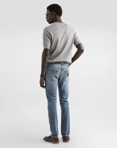 Dolce & Gabbana Multi-pocket Jeans In Blue