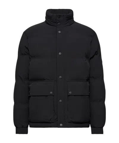 Moncler Adhara Short Down Jacket In Black