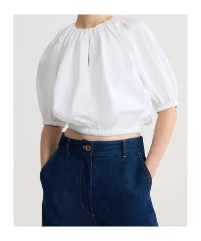 Patou Bubble Top In White