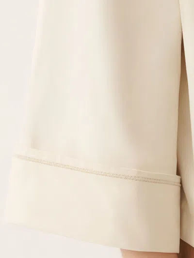 Fabiana Filippi Jacket Woman Color Butter In White
