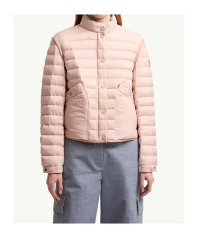 Moncler Madulains Packable Down Jacket In Pink