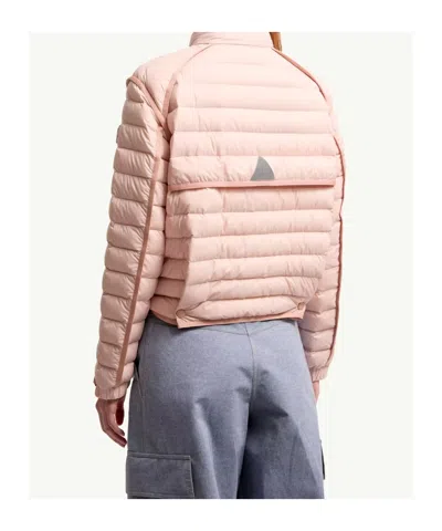 Moncler Madulains Packable Down Jacket In Pink