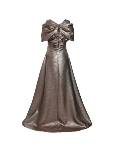 Prabal Gurung Ruffled Gown In Black