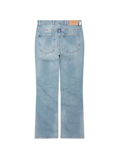 Represent Boot Cut Denim Trousers In Blue