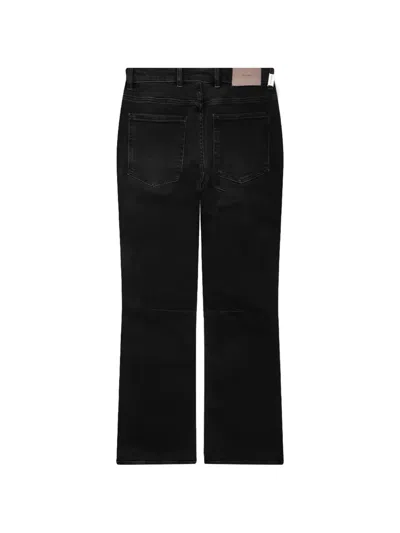 Represent Boot Cut Denim Trousers In Black