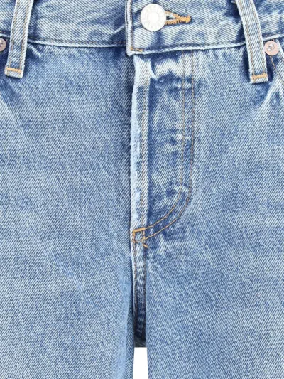 Agolde Five-pocket Jeans In Blue