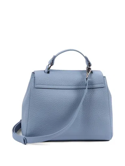 Orciani Small Sveva Soft Tote Bag In Blue