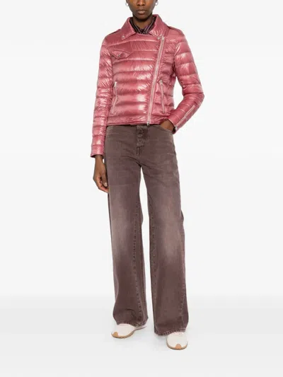 Herno Polyamide Down Parka In Pink