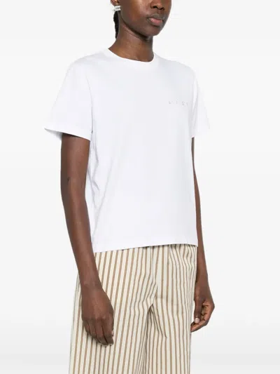 Maison Labiche Lettering T-shirt In White
