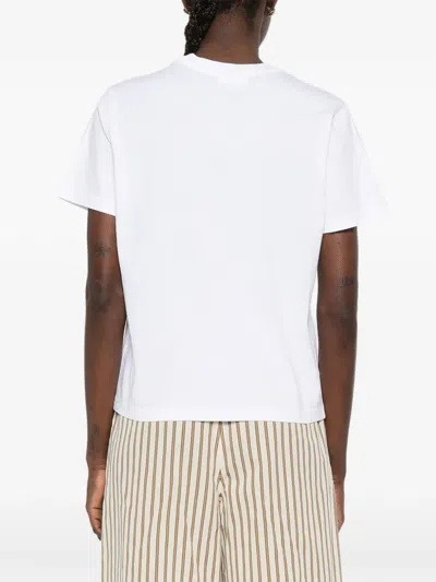 Maison Labiche Lettering T-shirt In White