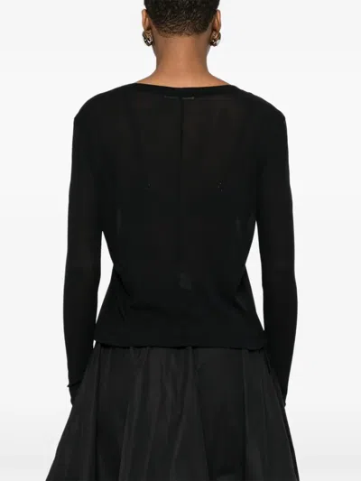Co Long-sleeve T-shirt In Black